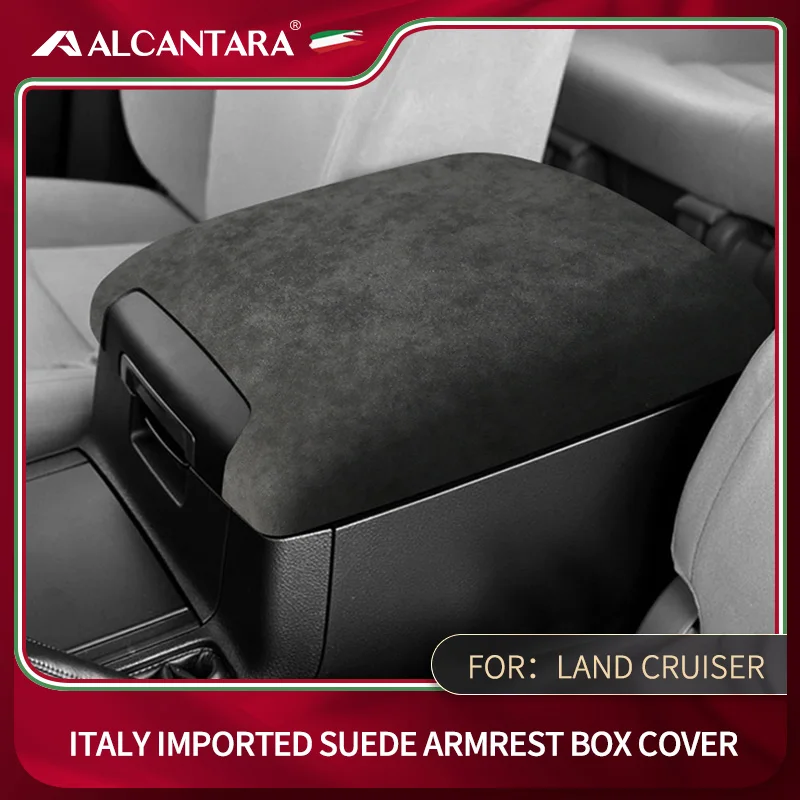 Центральный подлокотник из алькантары чехол для Toyota Land Cruiser Prado 120 2004 2005 2006 2007 2008 2009