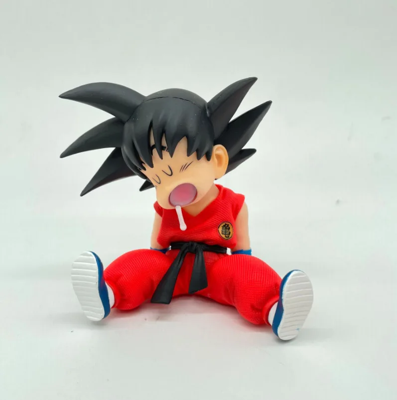 

Dragon Ball Z Childhood Action Anime Figures Figurals Sleeping Scene Son Goku GK PVC Toys Cute Kids Doll DBZ Juguetes Model Gift