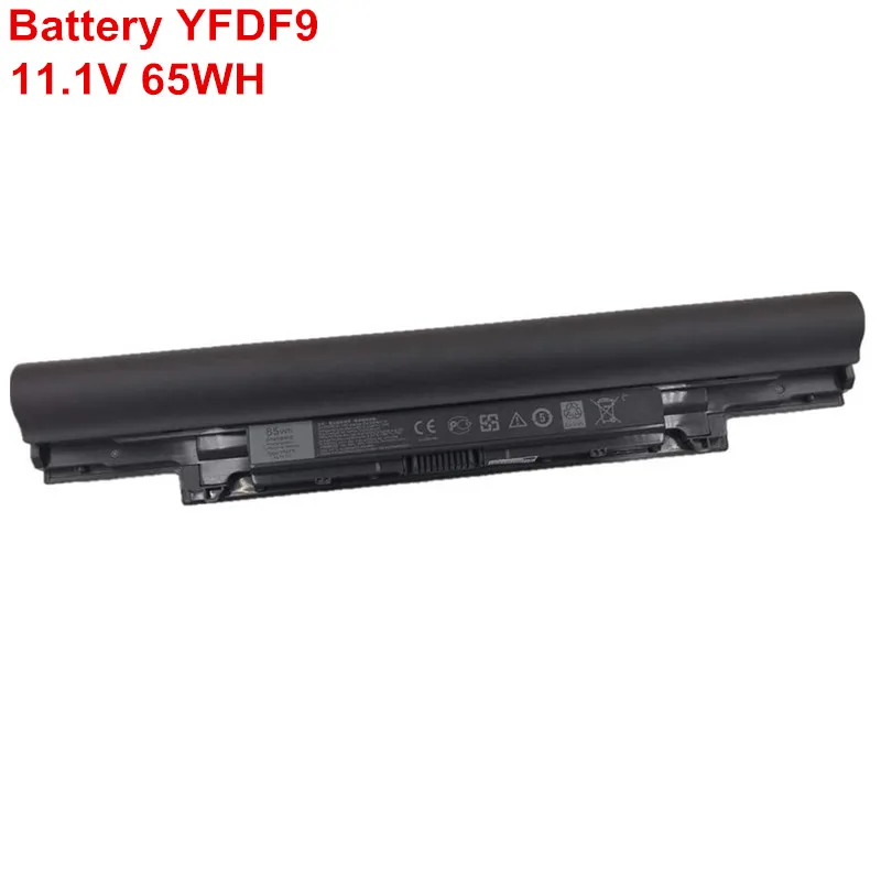 Новый оригинальный 11,1 V 65WH YFDF9 Аккумулятор для ноутбука Dell Vostro V131 2 Series Latitude 3340 3350 E3340 E3350 7WV3V 5MTD8