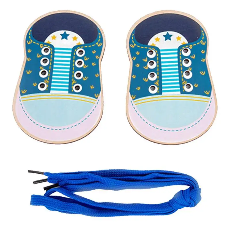 

Shoe Tying Board Toddler Threading Teaching Toys Kids Shoelace Threading Teaching Toy Learn To Tie Shoelaces Toy Toddlers Fine