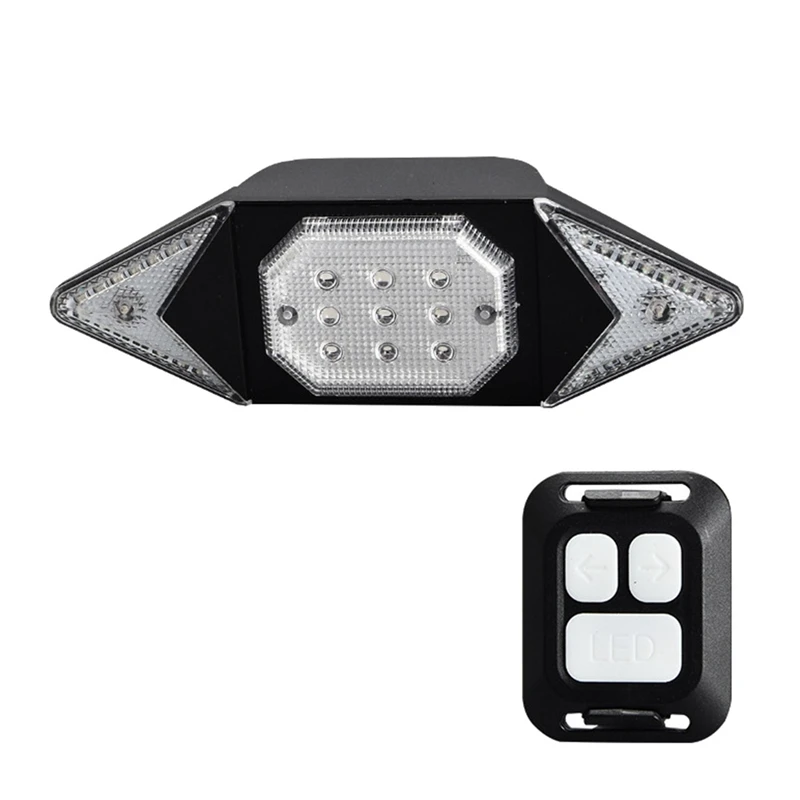 

USB Rechargeable Turning Signal Cycling Taillight Bicycle Light Remote Control Bicycle Accessories Replacement Parts