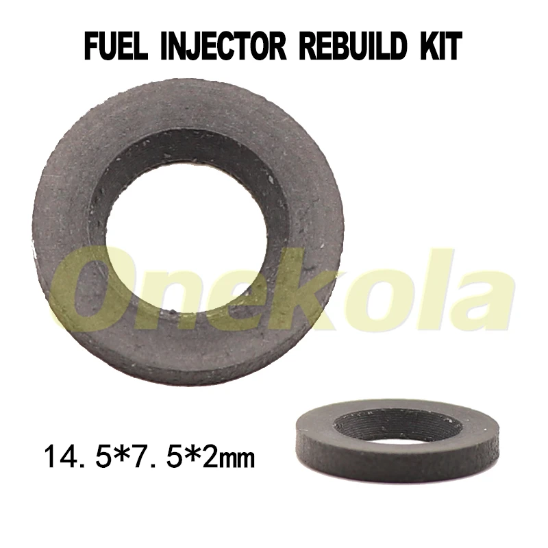 500 шт. комплект пластиковых прокладок для омывателя топливного инжектора 14 5*2*7 5