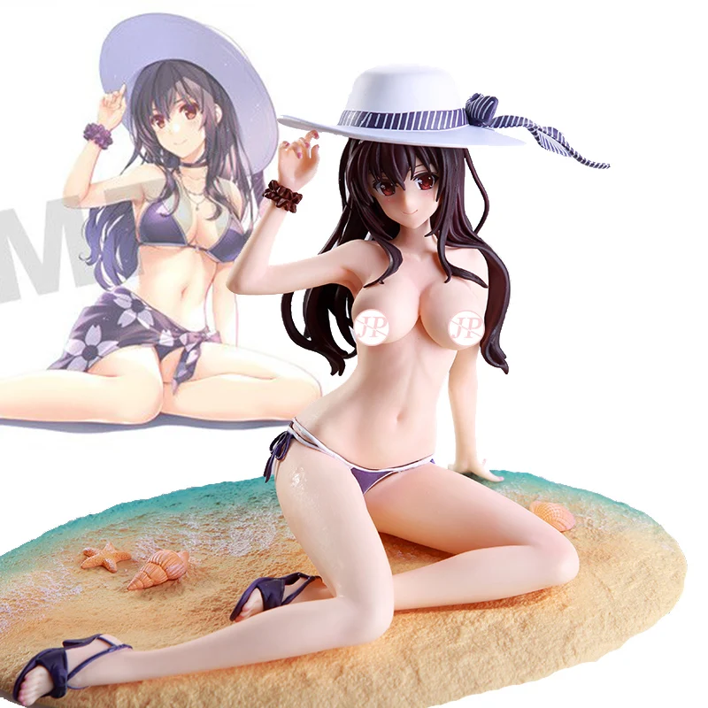 

Saekano как поднять скучной девушки плоский купальник Utaha Kasumigaoka сексуальные девушки экшн-фигурки аниме ПВХ взрослые фигурки