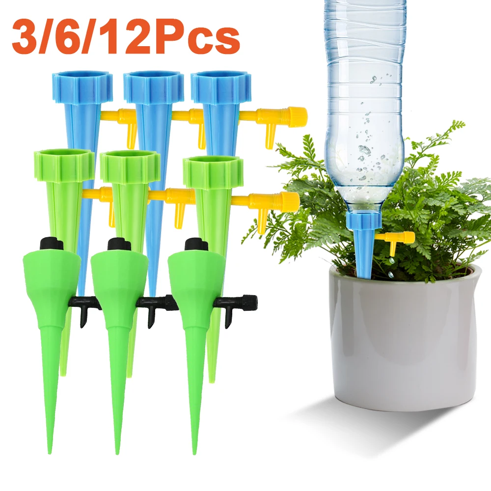 

Plant Self Watering Adjustable Automatic Drip Irrigation Watering System for Flower Plants Greenhouse Garden Tools Creative
