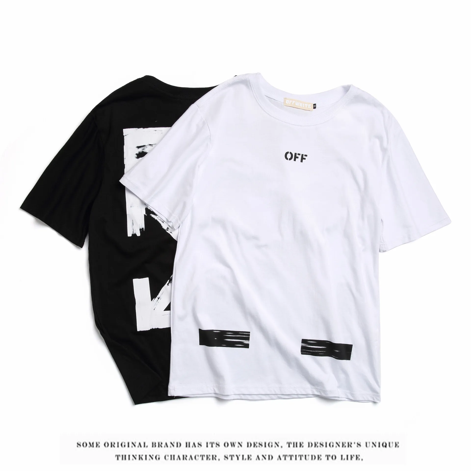 Футболка Мужская/Женская в полоску Повседневная рубашка стиле Харадзюку