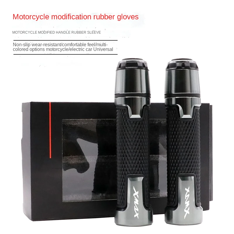 

For Yamaha XMAX Modified Grip Sleeve CNC Rubber Plug Type Handle Rubber Sleeve Car Grip Accessories motorcycle handle bars