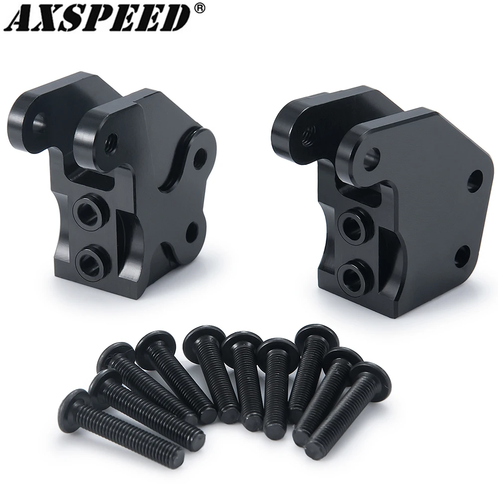 

AXSPEED RC Car Aluminum Lower Link Shock Mount with Mounting Hardware for 1/10 Axial Wraith 90048 RR10 RC Crawler Car Parts