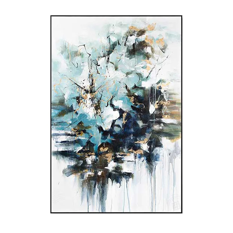 

2210088 Digital oil painting hand-painted oil painting planting starry sky painting living room porch decorative painting oil