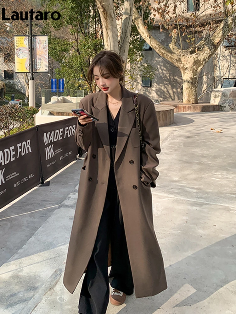 Женский двубортный тренч Lautaro