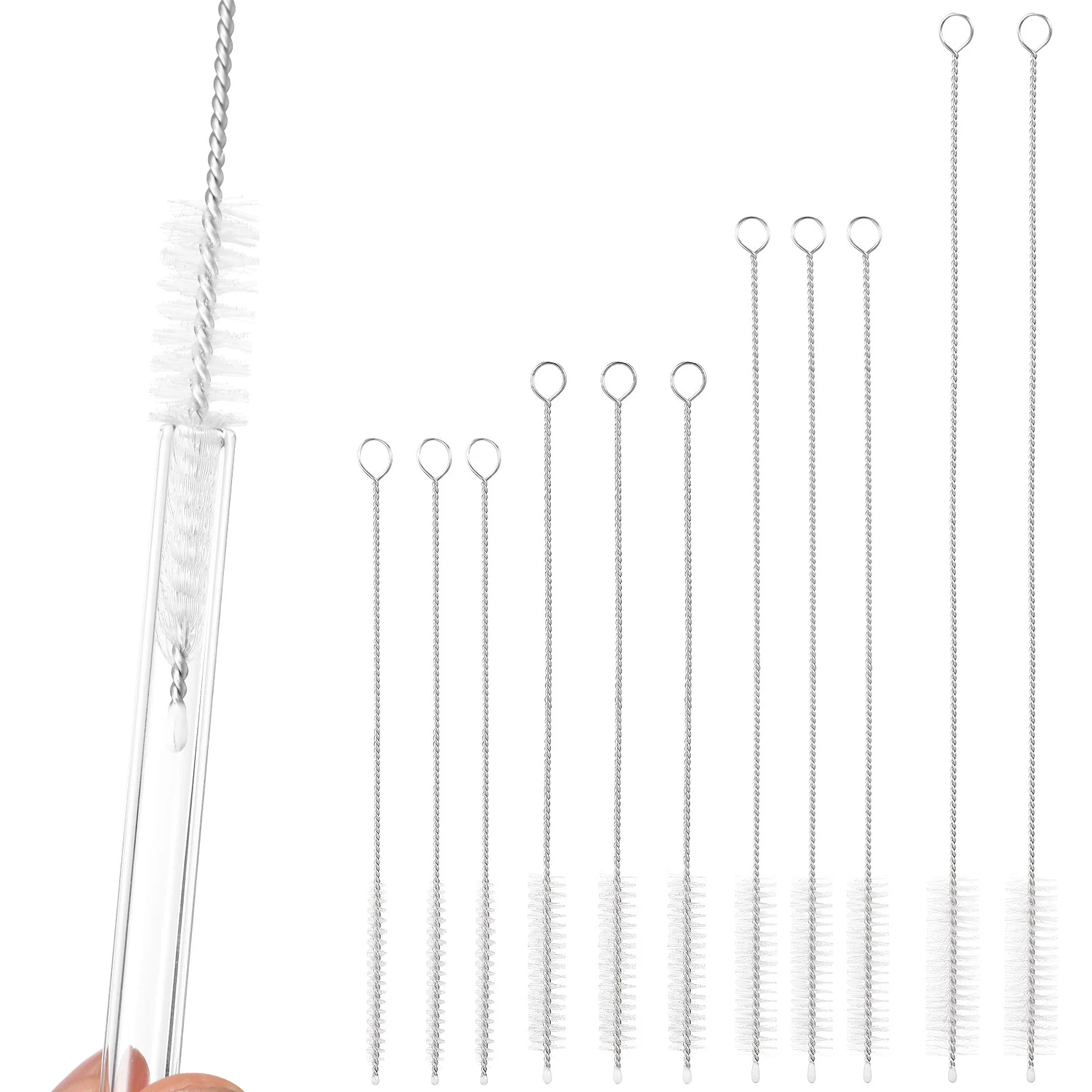 

11 шт., инструменты для чистки бутылок