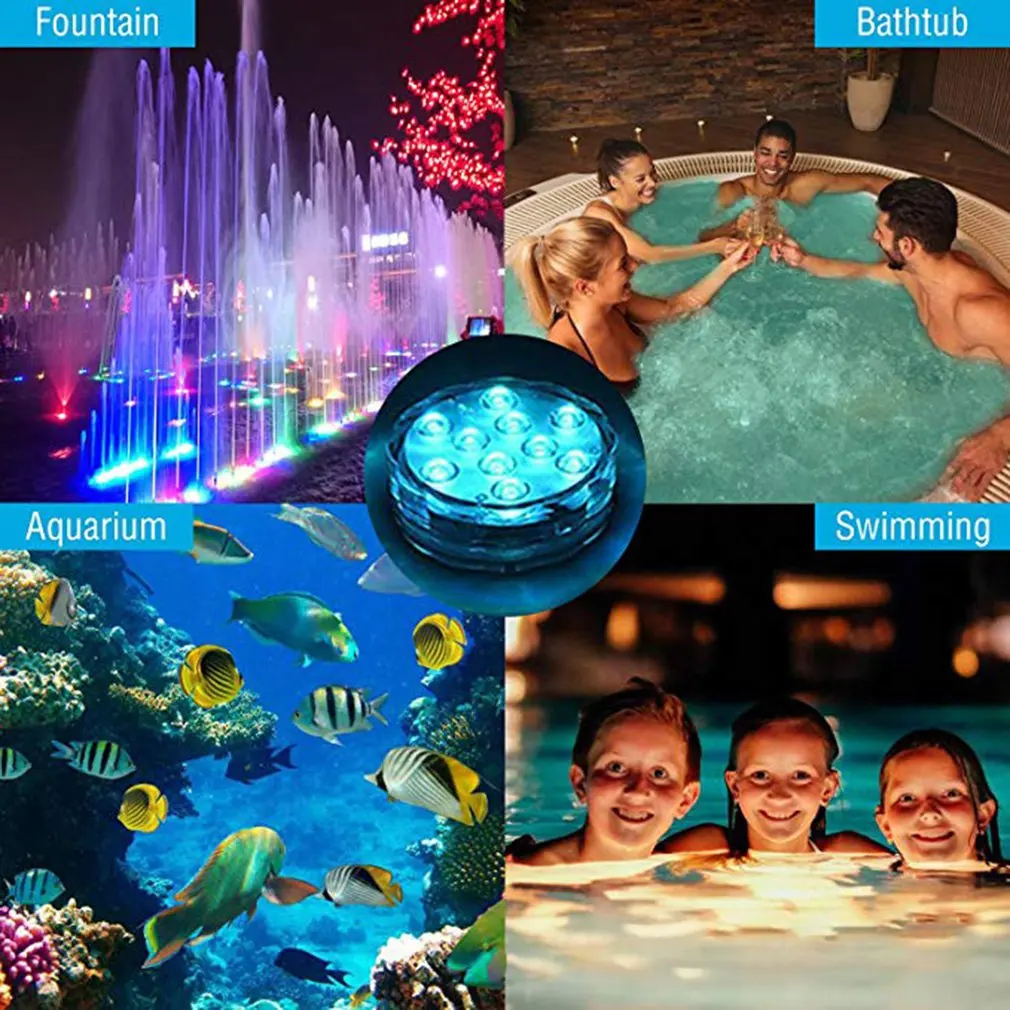 Рисунок 6 - Подводная разноцветная светодиодная подводная лампа