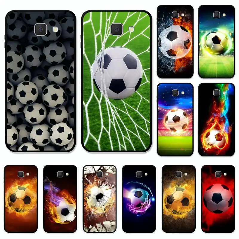 

Football Soccer Phone Case for Samsung J8 J7 Core Dou J6 J4 plus J5 J2 Prime A21 A10s A8 A02 cover