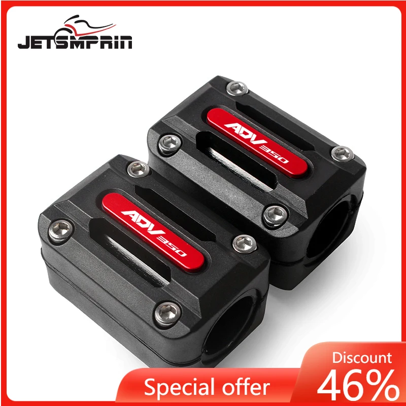 

For Honda ADV 350 22mm Motorcycle Engine Crash Bar Protection Bumper Decorative Guard Block Dismantling High Quality Accessories
