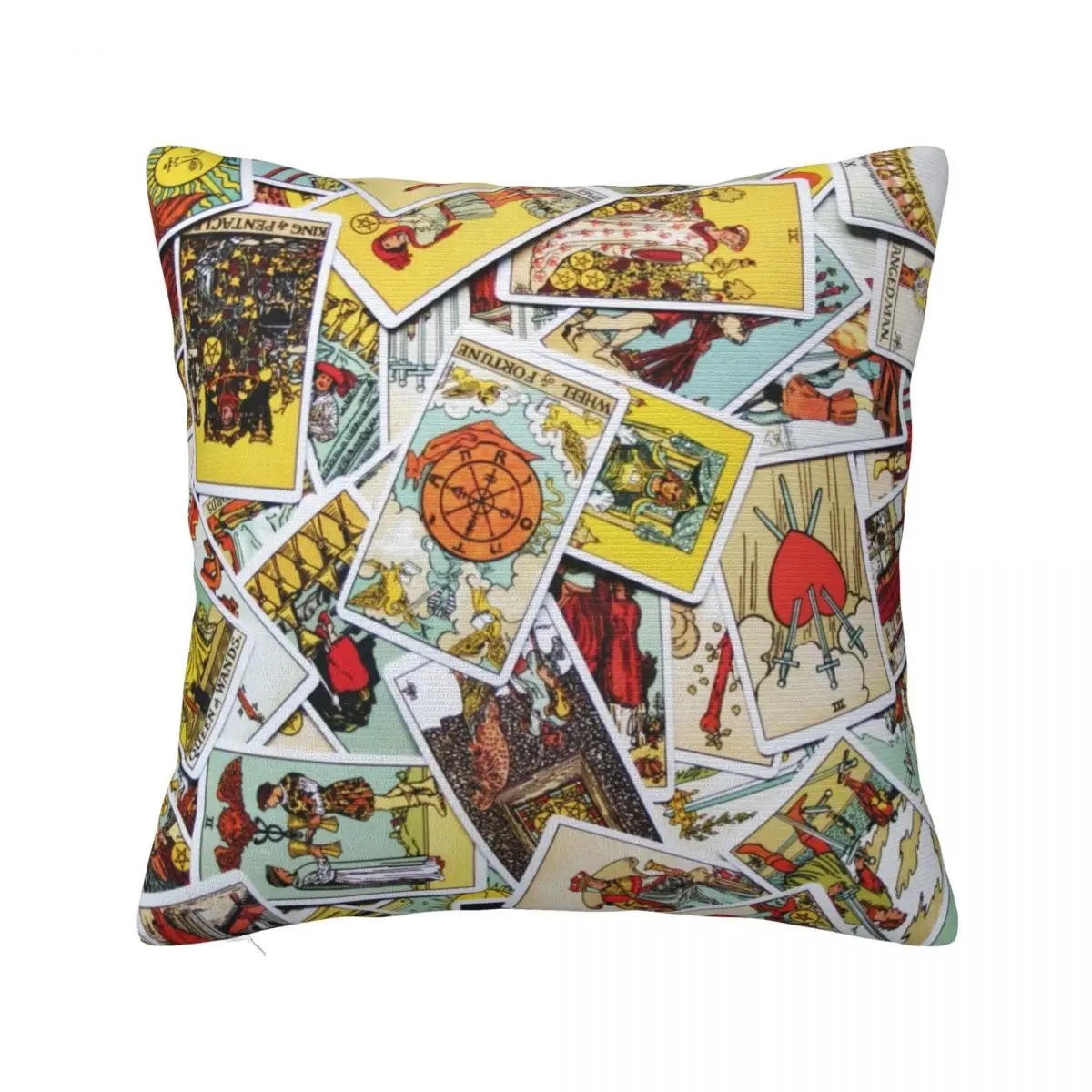 

Декоративная подушка для автомобиля, задняя крышка на молнии