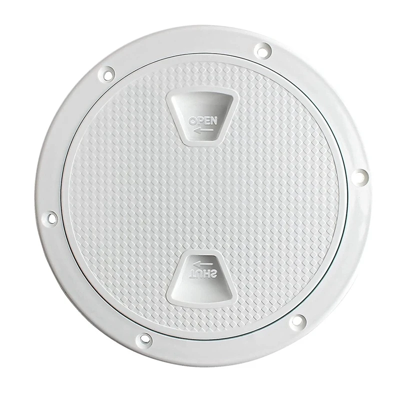 

Circular Non Slip Inspection Hatch-Boat Hatch Deck Plate With Detachable Cover For RV Marine Boat Kayaks