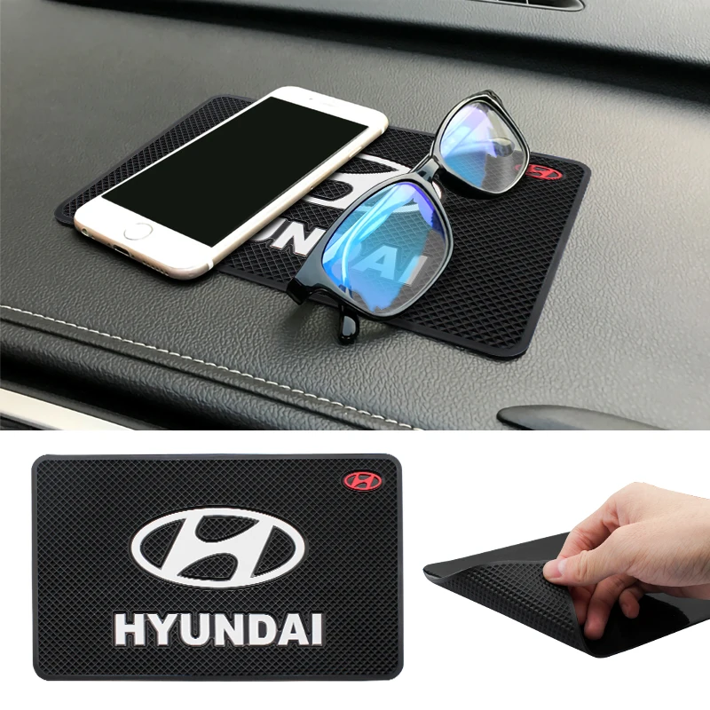 

Car Anti-Slip Mats Phone Non-Slip Pads Rubber Sticky For Hyundai I30 Tucson I20 Ix35 Kona Tucson I10 I40 Accent 2022 Accessories