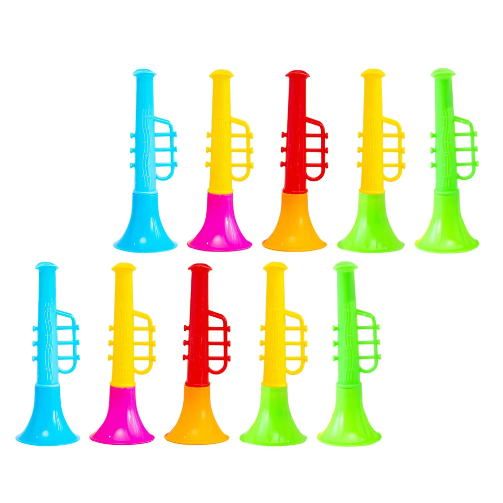 

25pcs Simulation Trumpet Toys Funny Horn Blowing Toys Early Educational Toys