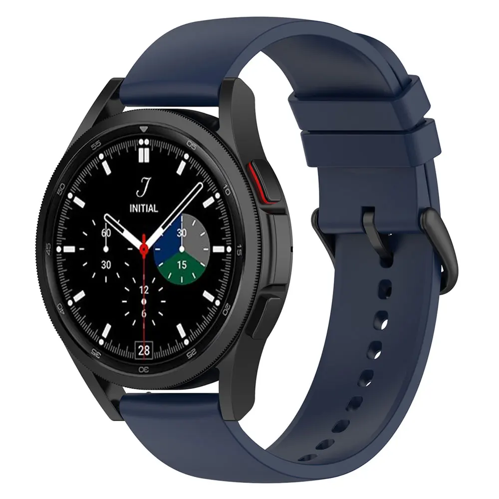 Ремешок силиконовый 20 мм для смарт-часов Samsung Galaxy Watch 5 Pro спортивный браслет 4 46 44 42