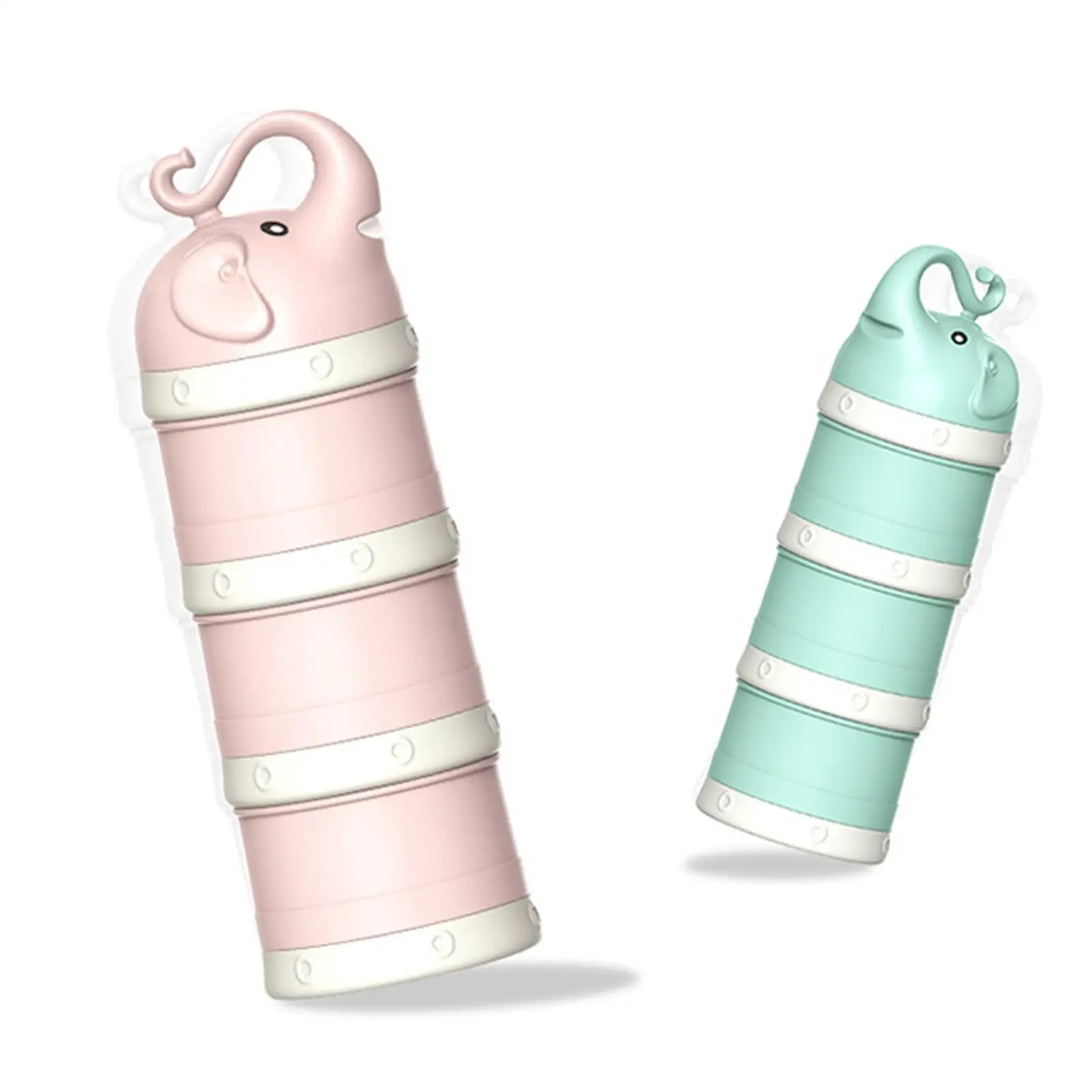 

Milk Powder Dispenser Infant Snack Container Airtight Lid for Travel Outdoor