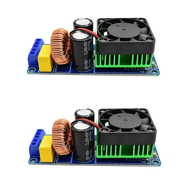 

2 шт. IRS2092S Высокая мощность 500 Вт Класс D HIFI плата цифрового усилителя мощности готовая моно/супер LM3886
