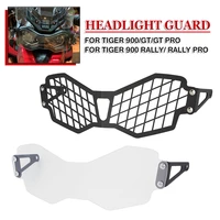 headlight guard protector for tiger900 tiger 900 gt rally pro 2020 2021 motorcycle acrylic head light grille cover protection