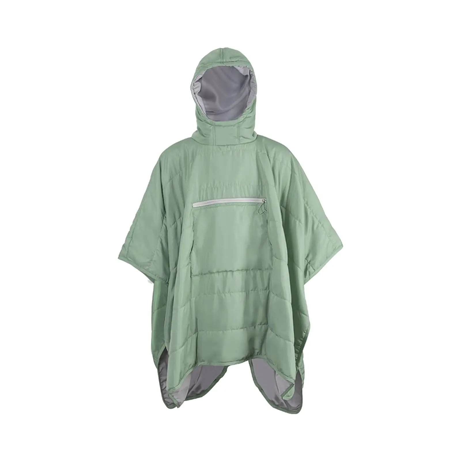 

Sleeping Bag Cloak, Hooded Blanket, Wearable Hammock Portable with Stuff Sack