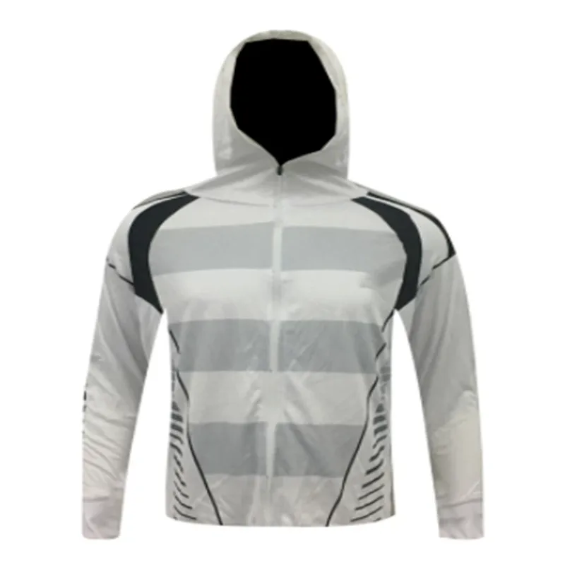 

Breathable Hooded Fishing Shirts Fishing Jerseys Windproof With Zipper 2022 Newest Men's Sun Protective Popular Fishing Clothing