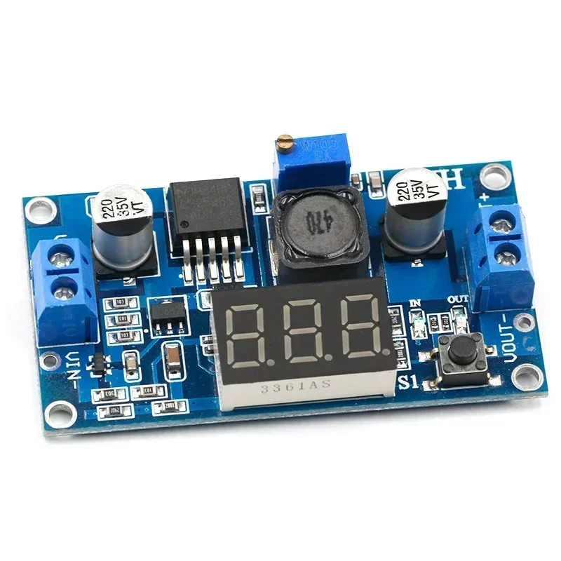 

Регулятор напряжения LM2596S с цифровым дисплеем vModule