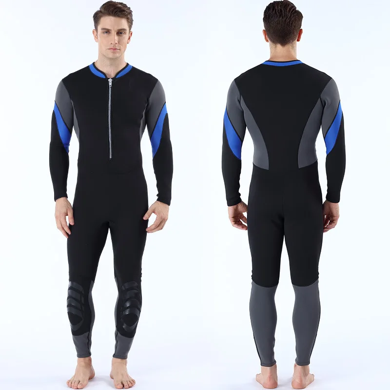 Men's wetsuit 3mm warm men's surf suit wetsuit size scuba diving S-XXL  Surf  Wetsuit