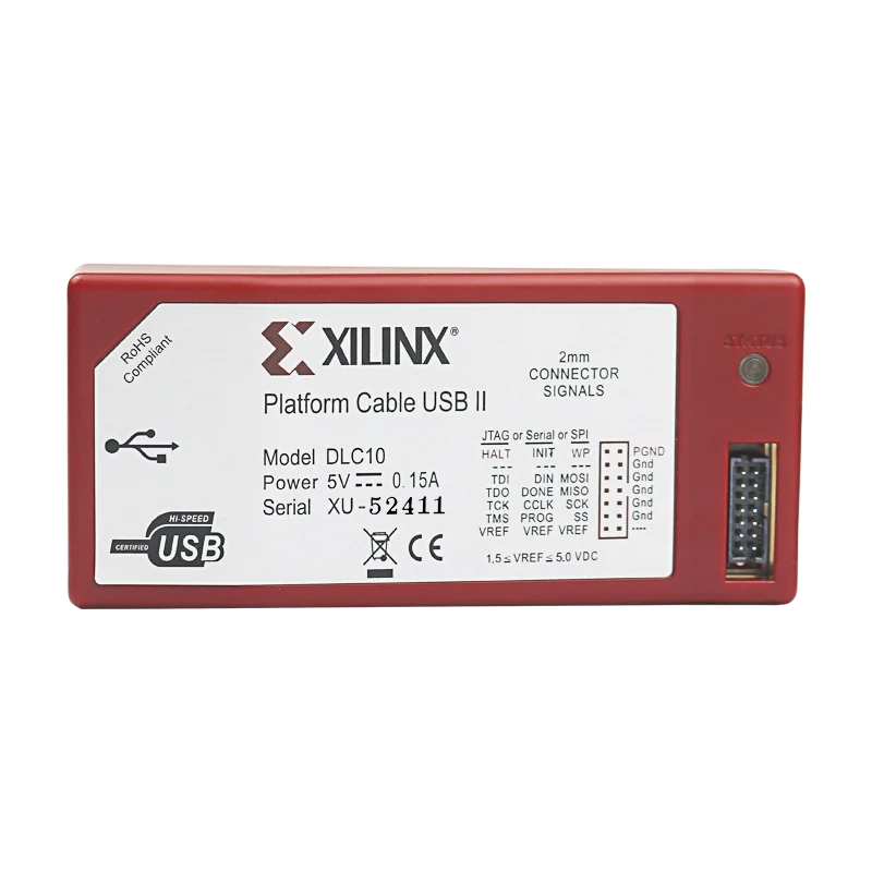 

Xilinx Downloader Cable HW-USB-II-G DLC10 Platform Cable