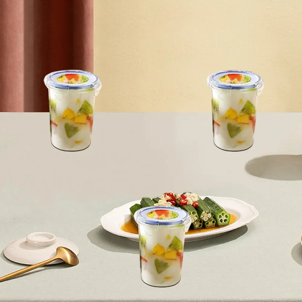 Многоразовые контейнеры для овсяной муки набор из 4 герметичных контейнеров с