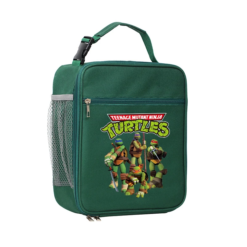 Сумка для обеда Teenage Mutant Ninjas Tmnt, мужская портативная утолщенная сумка из алюминиевой фольги с изоляцией для сохранения свежести продуктов, сумка для еды, сумка-тоут, подарок (art.: 3920dab2a31ea) - 3920dab2a31ea