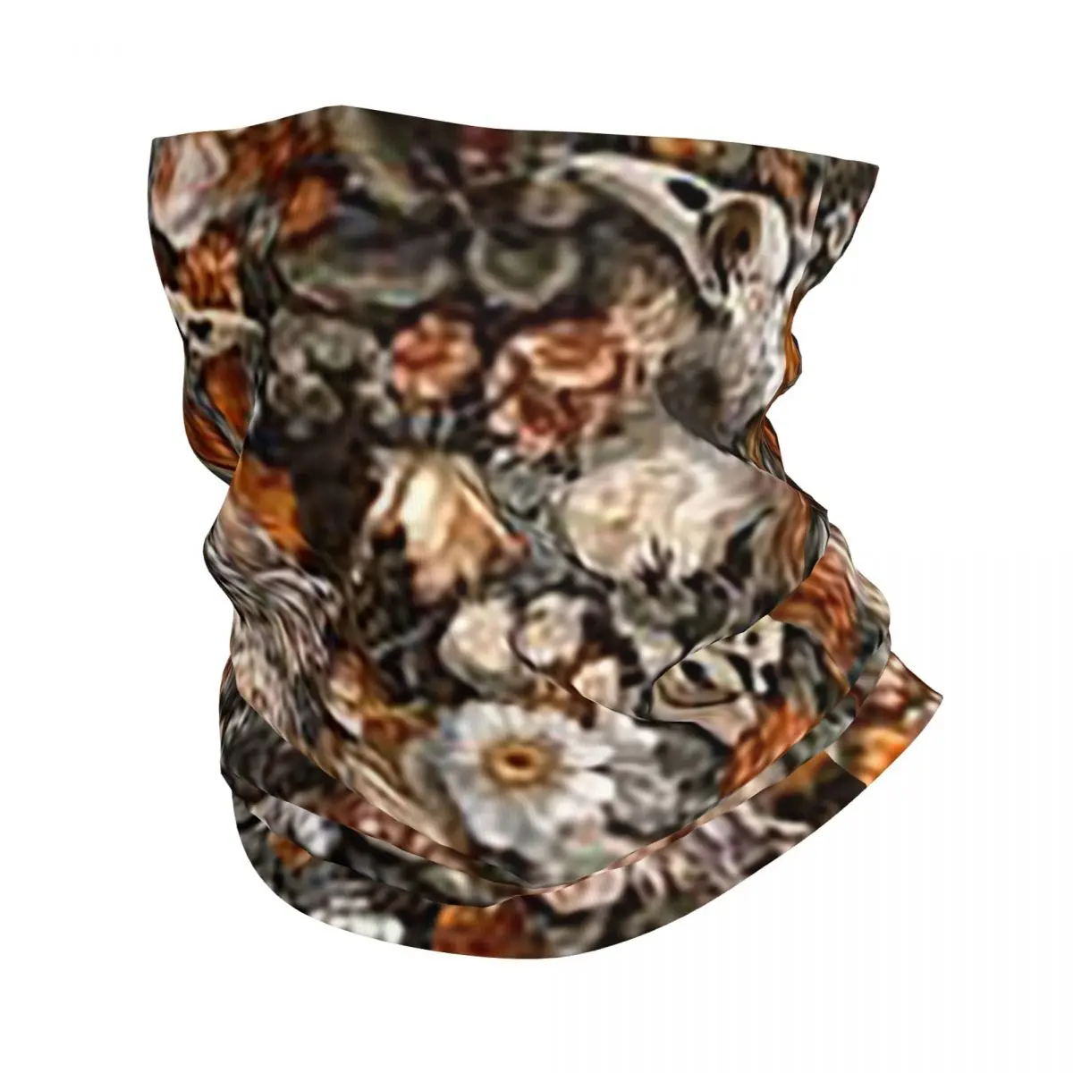 Бандана в стиле барокко маска-шарф с принтом