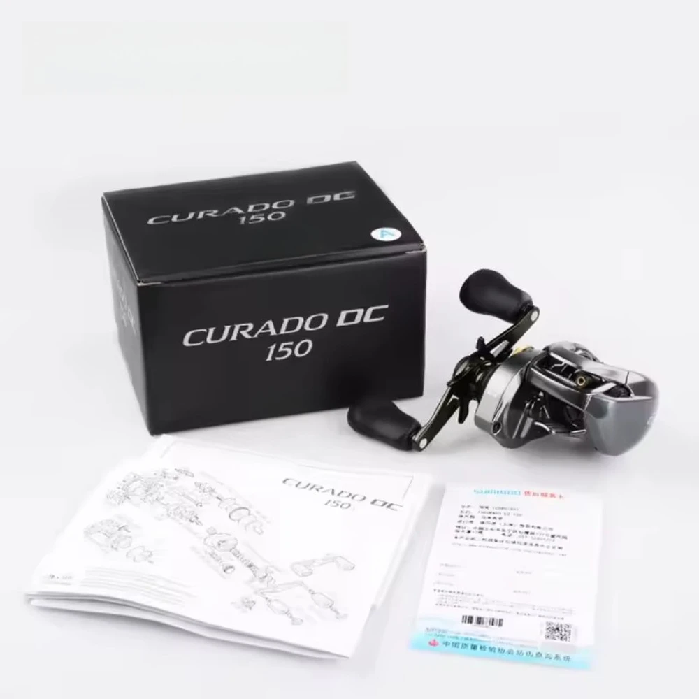 Фото 100% Оригинальные катушки Curado DC Wheels 150 151 150HG 151HG 150XG 151XG для карповой ловли, электрические бейткастинговые рыболовные катушки №4