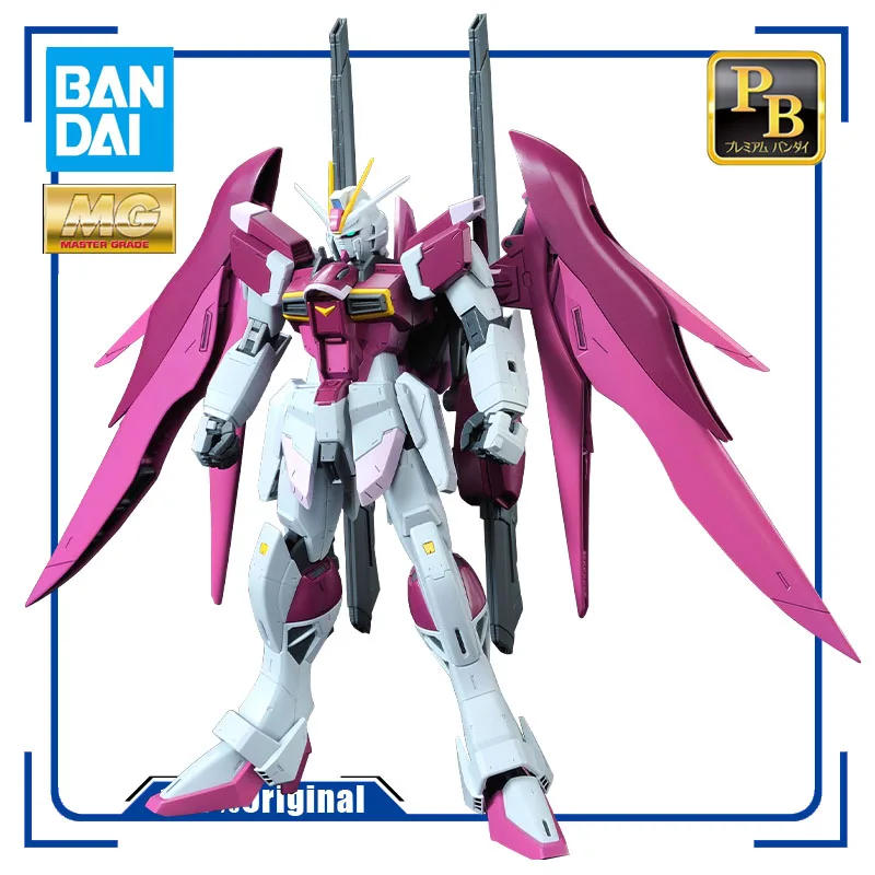 

BANDAI PB Limit MG 1/100 ZGMF-X56S Purple Destiny Impulse R-type Gundam Assembly Model Action Toy Figures Anime Gifts