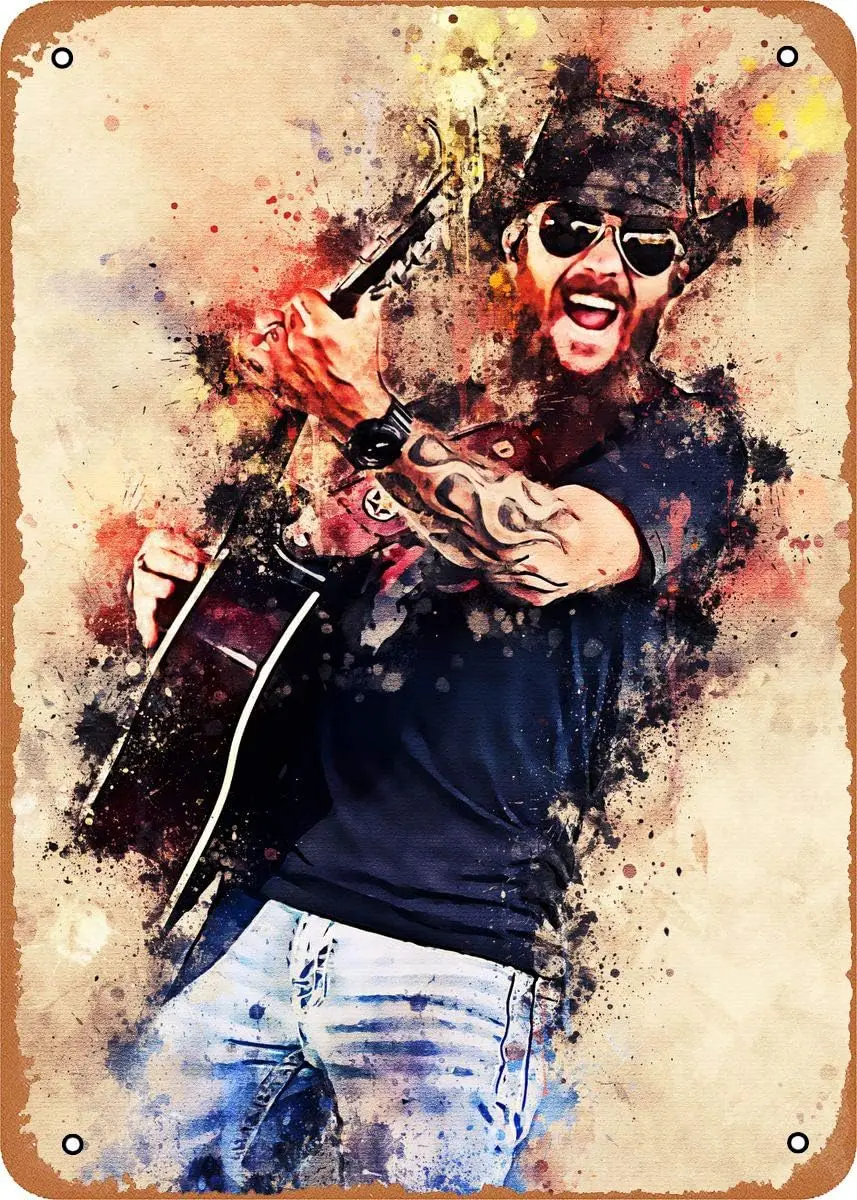 Плакат с табличкой Artist Cody Jinks металлическая жестяная вывеска 8 x 12 дюймов