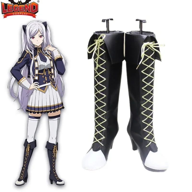 Обувь для косплея аниме эминеция в тени обувь Alexia Midgar тень саду на высоких