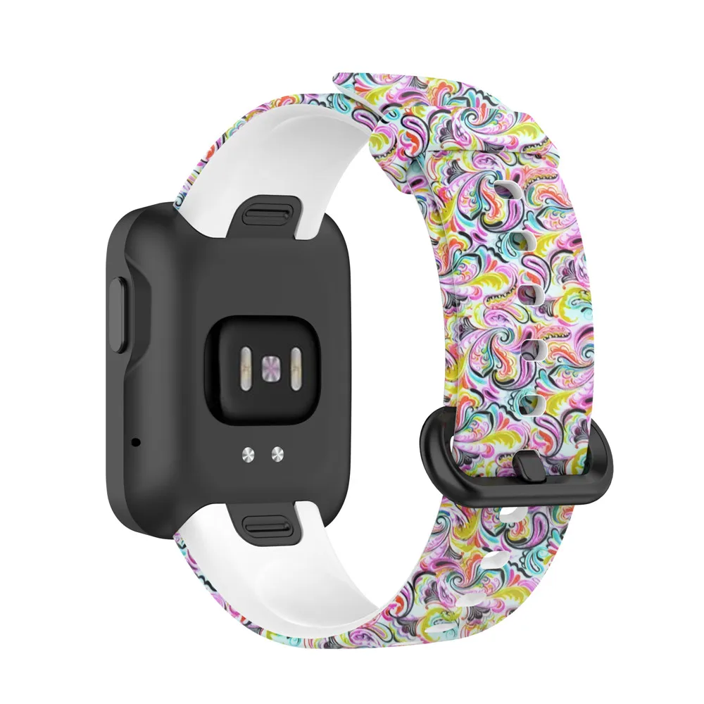 

Ремешок силиконовый для XiaoMi Mi Watch Lite/Redmi, оригинальный спортивный сменный смарт-браслет для наручных часов