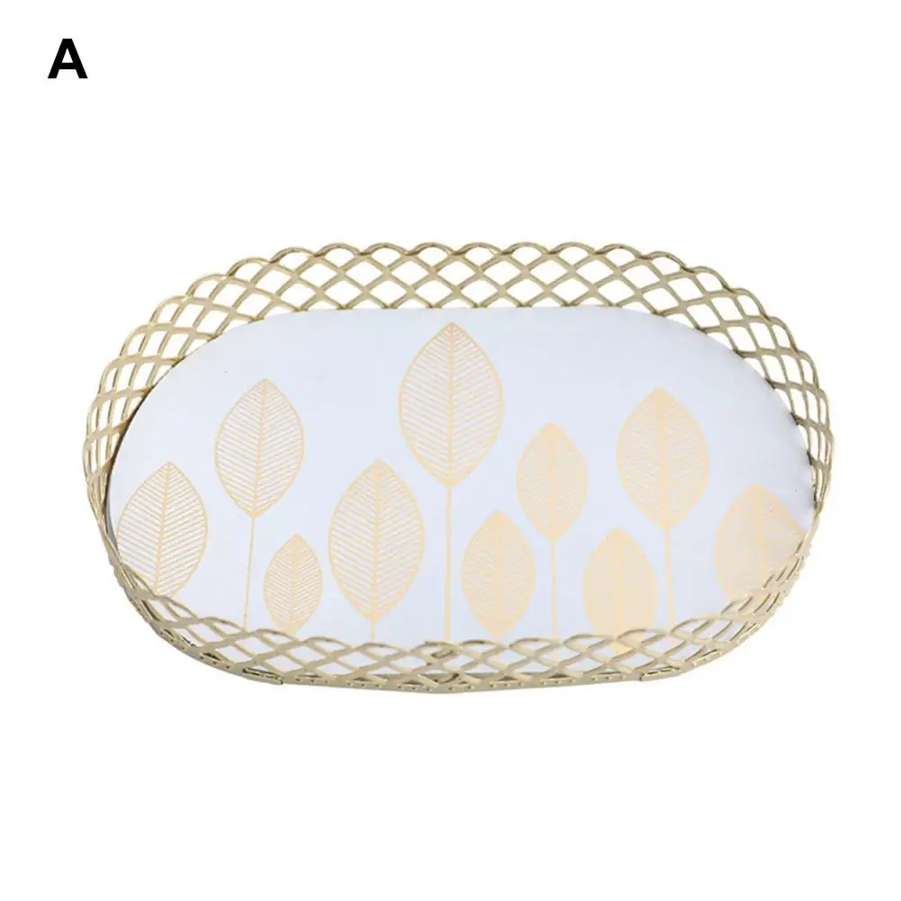 

Cosmetic Tool Lightweight Nordic Style Iron Art Jewelry Cosmetic Palette for Desk