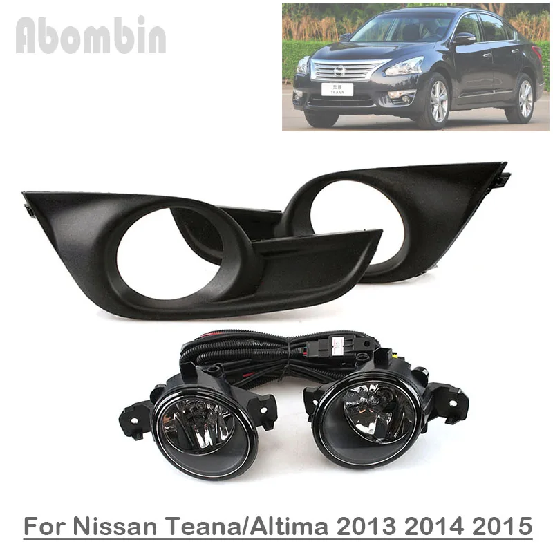 

Фара переднего бампера для дневных ходовых огней, противотуманная фара в сборе с жгутом проводов для Nissan Altima/TEANA 2013 2014 2015