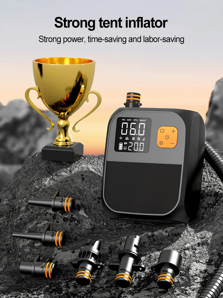 Электрический насос для весла перезаряжаемый 20psi SUP двухступенчатый портативный