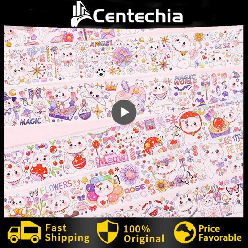 

Multifunction Durable Cartoon Stickers Creative Design Notebook Easy To Use Material Paste Non-toxic Trend Unique Fashion