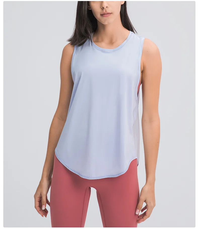 Yoga Women Sports Top Gym Fitness Vest Shirts Sportswear Top Women Tank Top Sleeveless Womens Clothing Breathable Running Blouse