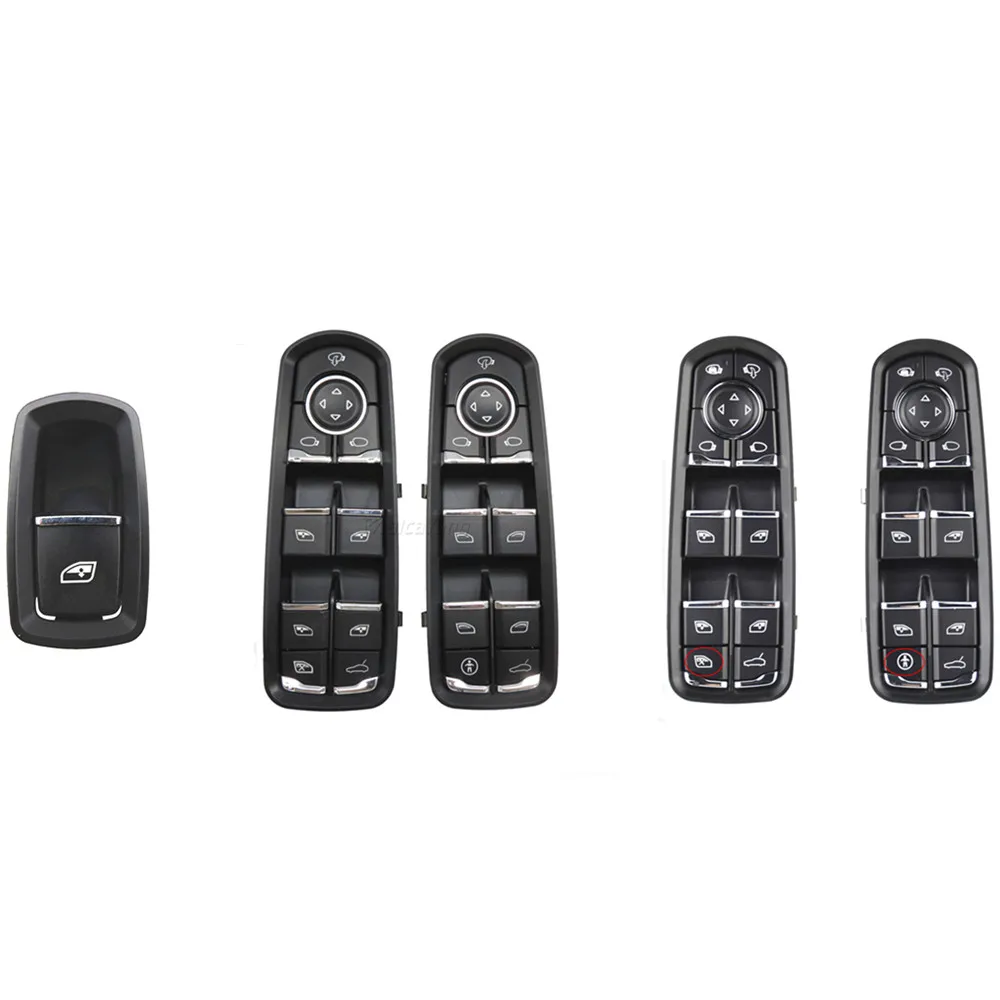 

Power Windows Mirror Switch For Porsche Panamera Cayenne Macan 2011 2012 13-2017 7PP959858M 7PP959858A 7PP 959 858 A 7PP 959 855