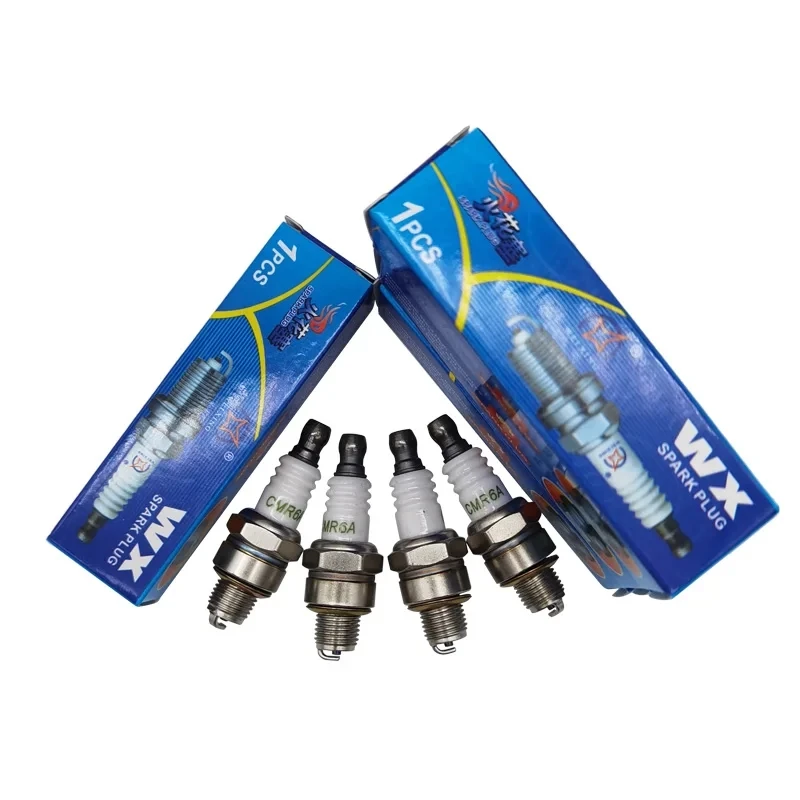 

4 шт. свечи зажигания A-CMR6 CMR6A для CMR6A CMR7A RY4C 4194 3158 SR15C 7543 1223 965603030 Триммер для бензопилы 7543 RY4CT10
