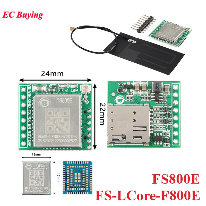 FS800E 4G Core Board Cat. 1 беспроводной модуль LTE для всей сети связи DTU передачи данных EC800N