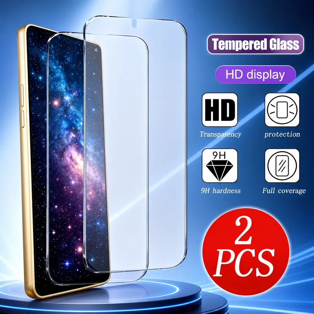 Фото 2 шт. закаленного стекла для HUAWEI Pura 90 90 Pro, защитная пленка для экрана HUAWEI Pura 90 Pro Max, антицарапинное, противоударное, HD. №1