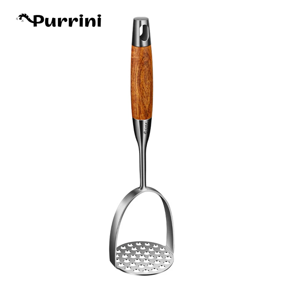 

Pressed Potato Masher Rice Puree Juice Maker Potato Pusher Smooth Mashed Potatoes Crusher Fruit Tools