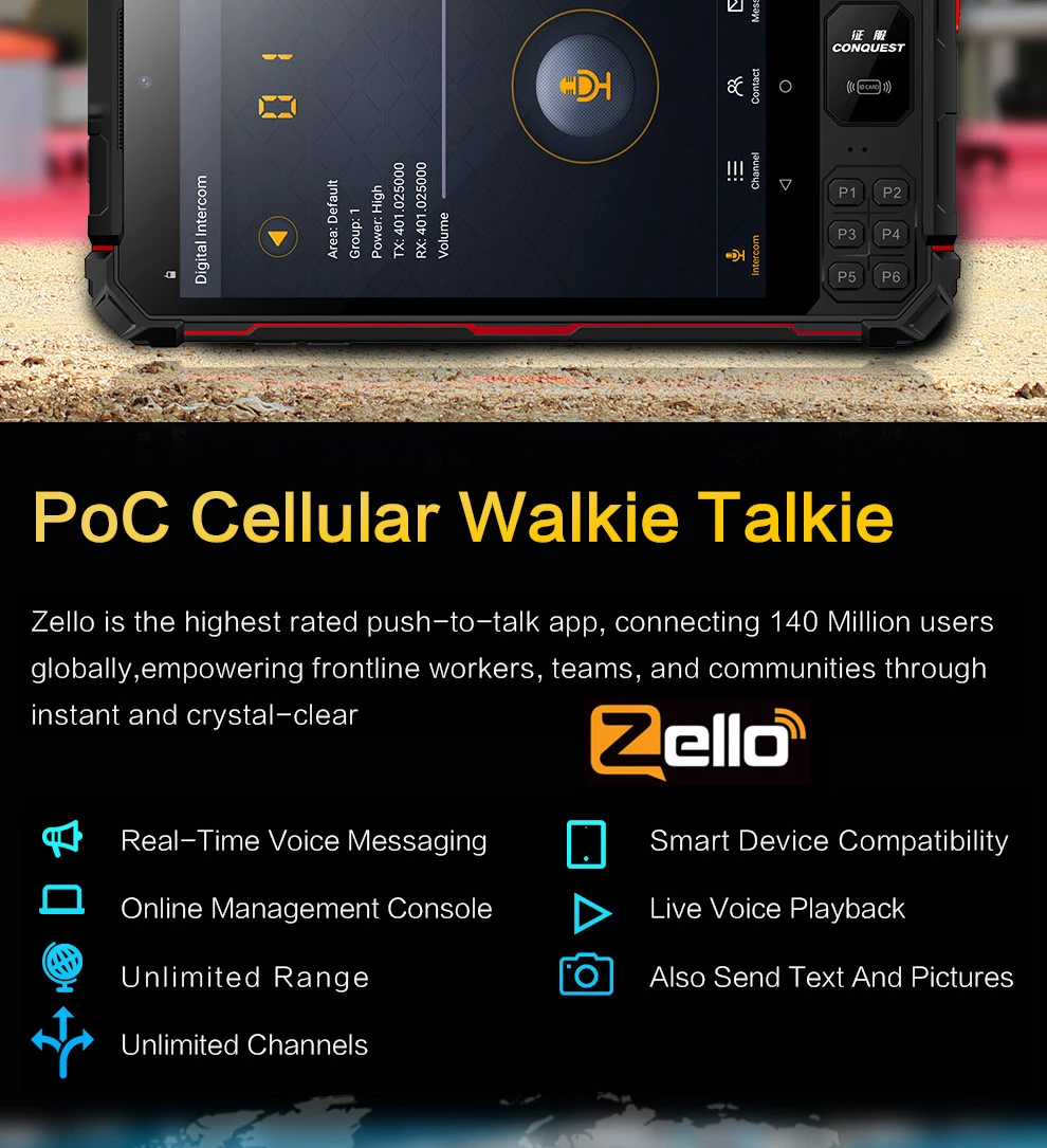 CONQUEST S22 120dB Колонка Android микроволновая печь 2 45 ГГц 5 8 4G Прочный планшетный ПК