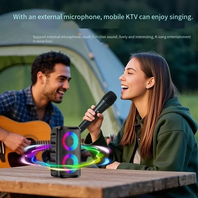 Портативная беспроводная HIFI Bluetooth-колонка звуковая система домашнего кинотеатра
